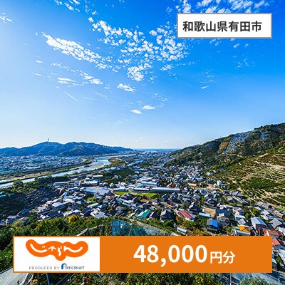 【じゃらんふるさと納税クーポン】 和歌山県有田市でつかえる48,000円 クーポン