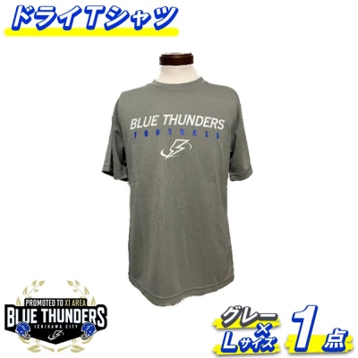 ブルーサンダース ドライTシャツ(カラー:グレー/サイズ:L)【12203-0204】