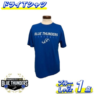 ブルーサンダース ドライTシャツ(カラー:ブルー/サイズ:L)【12203-0204】
