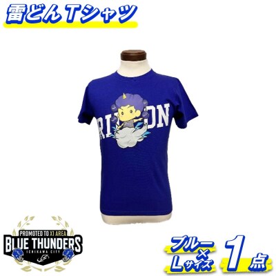 ブルーサンダース 雷どんTシャツ(カラー:ブルー/サイズ:L)【12203-0208】
