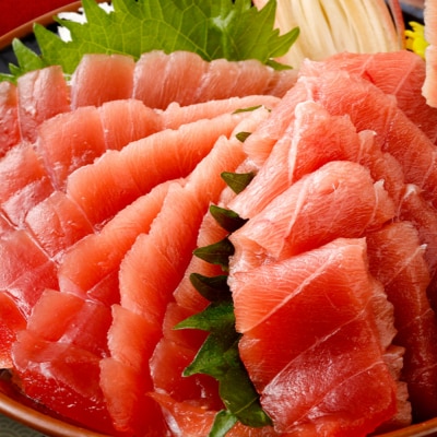 【3回定期便】天然本マグロ　中トロ　1柵　解凍書付 海鮮 魚介 鮪 惣菜 冷凍 クロマグロ まぐろ