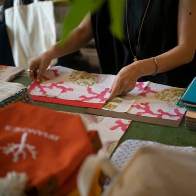 BRANCHES オリジナルトートバッグ【カラー:ターコイズ】KB-81-1