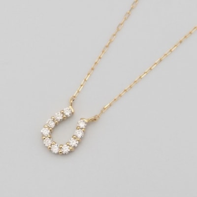 K18 0.1ct ダイヤモンド ペンダントネックレス　FHH-019838
