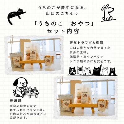 愛犬・愛猫用のおやつ　山口県産 うちのこ おやつ  【合同会社meep】