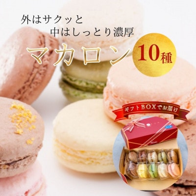 シェ・ヒロダン 10種のマカロン