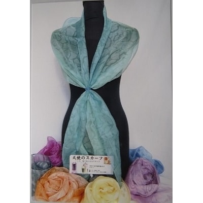 絹100%沙織ストール【121】