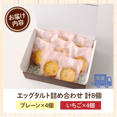 スウィーツデリバリー「エッグタルト詰め合わせ」 [185S05]