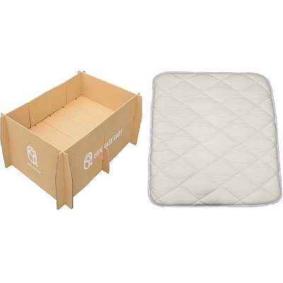 QUICK BASE BABY(新生児用ダンボールベッド)フルセット　0157-2302