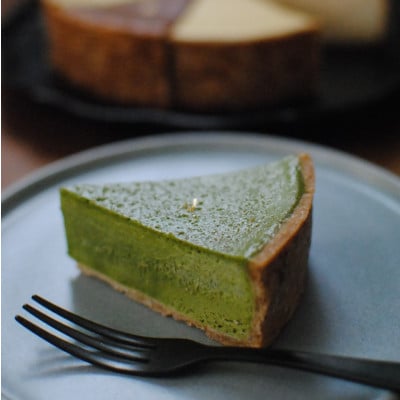 3種のチーズケーキ(宇治抹茶・生チョコレート・プレーン)