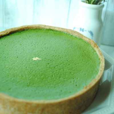 【贅沢な大人の時間】 抹茶チーズケーキ 『宇治抹茶使用』