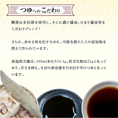 年内発送  七福醸造が本気で挑戦した辛口そばつゆ 日本のつゆ300ml 4本セット H001-084