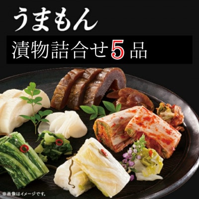 うまもん 本造り 漬物 詰合せ 5種セット