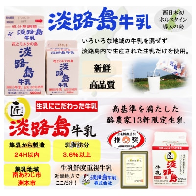 飲み切りサイズ!淡路島牛乳、匠牛乳、淡路島コーヒー40本セット