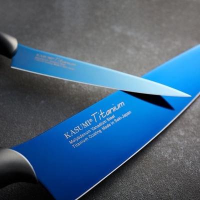  【霞 KASUMI】チタンコーティング ペティナイフ 【最長6ヶ月を目安に配送】
