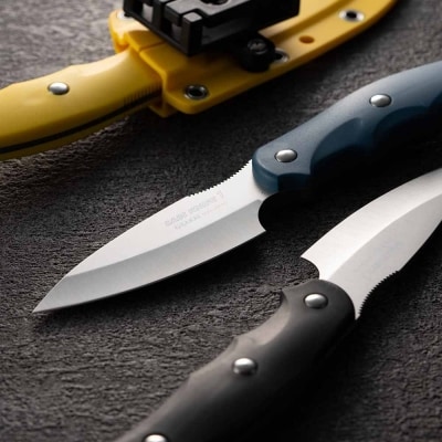 サビナイフ1 直刃 ブラック 黒 