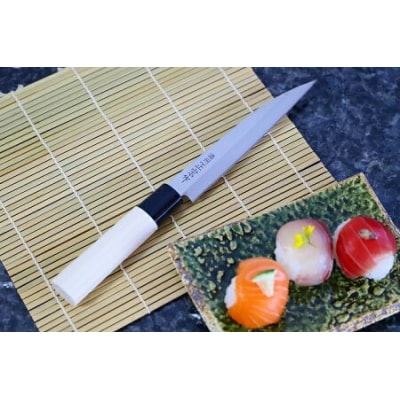 濃州正宗作　和包丁　鯵切型140mm 