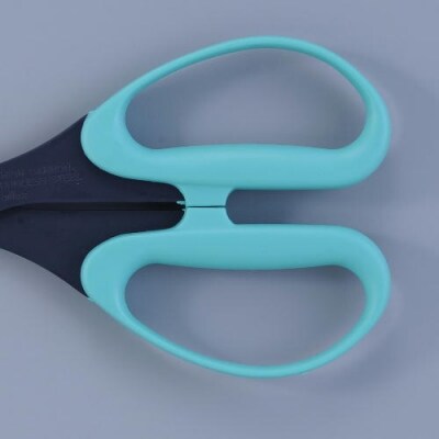 ALLEX ホビー用はさみ フッ素コート+ギザ刃(15133)