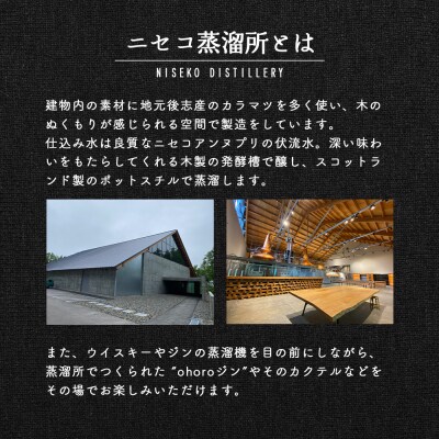 北海道ニセコ町産　ohoro GIN Limited Edition ニホンハッカ【09150】