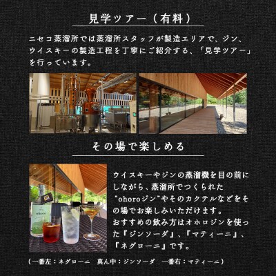 北海道ニセコ町産　ohoro GIN Limited Edition ニホンハッカ【0915001】