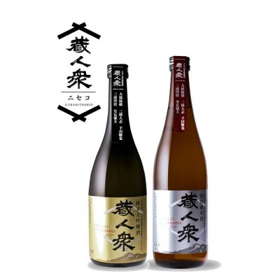 ニセコ町産酒米100%地酒 特別純米酒&純米大吟醸酒セット 720ml×2本【0913401】