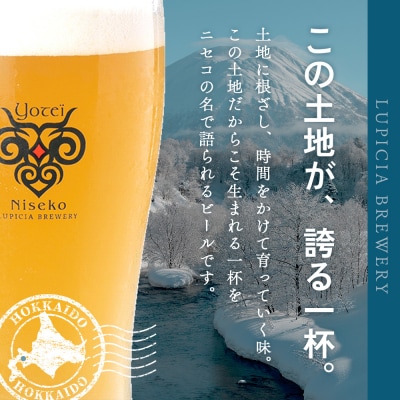 【お茶専門店ルピシアがプロデュース】羊蹄山麓ビール Nisecoise 6缶セット【06153】