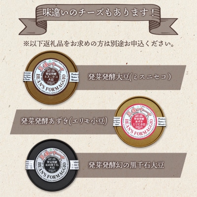 豆達のチーズ　発芽発酵大粒黒大豆(イワイグロ)(小麦・乳・食品添加物無し)【3111302】