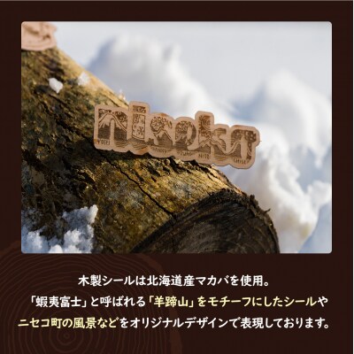 クマゲラ製作　デザインは届いてからのお楽しみ木製シール2枚【50002】