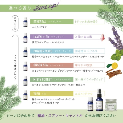 ニセコトドマツスプレー LAVEN + Fir　100ml【20019】