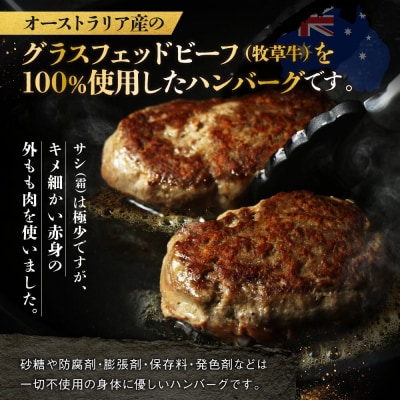 【こだわりの自家製】ミートガイ手作りプレーンハンバーグセット