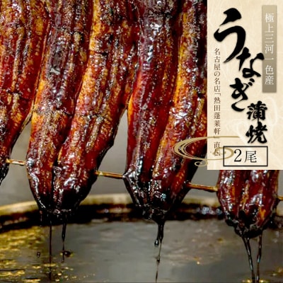 うなぎ蒲焼2尾