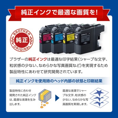 【ブラザー　純正インクカートリッジ】LC211-4PK