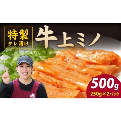 豪州産 特製タレ漬け 牛上ミノ 250gx2パック　(計500g)　