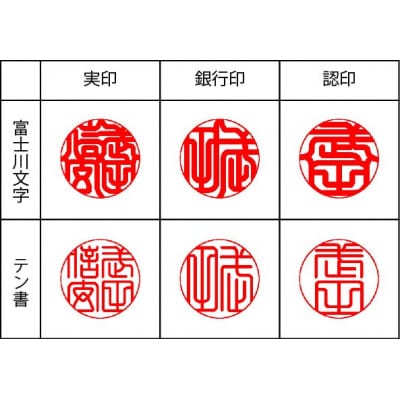 高級芯持ち本象牙印鑑2本セット(13.5mm　16.5mm)はんこ　オーダー