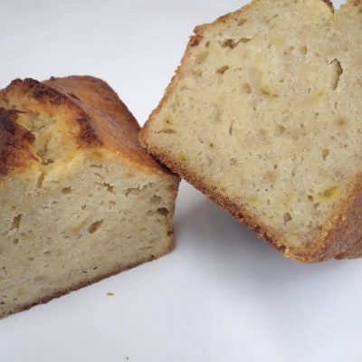 【国産小麦使用・食品添加物不使用】廣瀬満雄のパウンドケーキ2本セット(プレーン・バナナ)