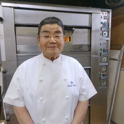 【食品添加物不使用】廣瀬満雄の冷やしクリームパン5個とパウンドケーキ(マロン)1本セット