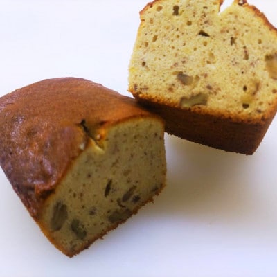 【食品添加物不使用】廣瀬満雄の冷やしクリームパン5個とパウンドケーキ(ナッツ)1本セット