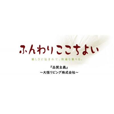 『ふんわりここちよい』羽毛掛ふとん★★★★★★プレミアム・6つ星　ポーランド産マザーグース95%