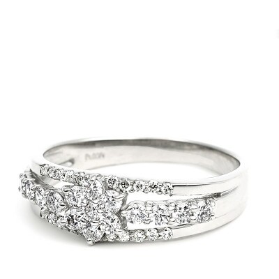 プラチナ ダイヤ リング 0.45CT R3363DI-P#9