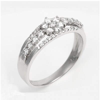 プラチナ ダイヤ リング 0.45CT R3363DI-P#9