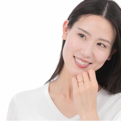 クローバーダイヤモンドリング　0.15CT　R3989DI-Y #5