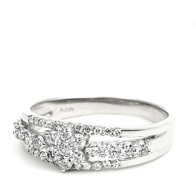 プラチナ ダイヤ リング 0.45CT R3363DI-P #17
