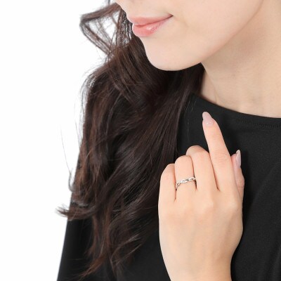 プラチナ950 ダイヤ リング 0.20ct R3651DI-P2 #9