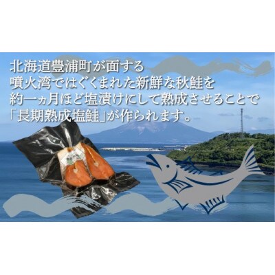 漁師の手作り!長期熟成 塩鮭 約800g 8～12切れ 小分け