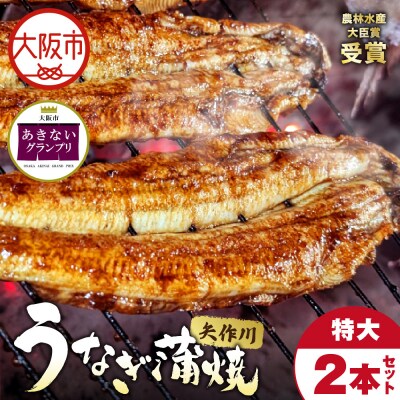 矢作川うなぎ蒲焼 特大2本セット_OS389-0005-01