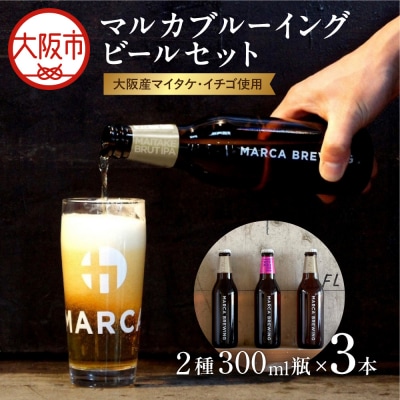 クラフトビール330ml瓶・2種3本セット_OS456-0001