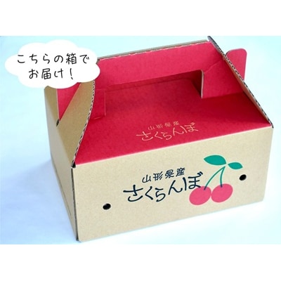 さくらんぼ(佐藤錦か紅秀峰)180g×4パック　ご家庭用　0052-2603