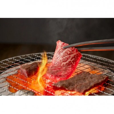【近江牛】赤身焼肉用 1kg　(5-6人前 箱なしエコ包装)　牛脂付き