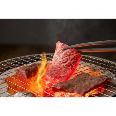【近江牛】赤身焼肉用 400g (エコ包装)　牛脂付き