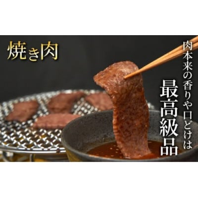 【近江牛】 A5ランク牝　焼肉用 900g