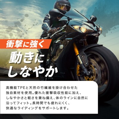 【デグナー】CEレベル2 バンブーエアスルーバックプロテクター[PS-24] Sサイズ